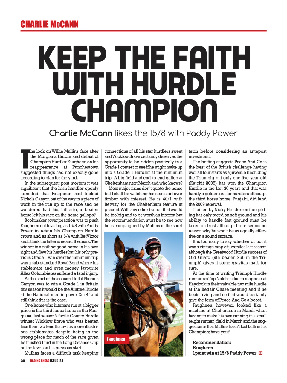 Racing Ahead Preview Pages