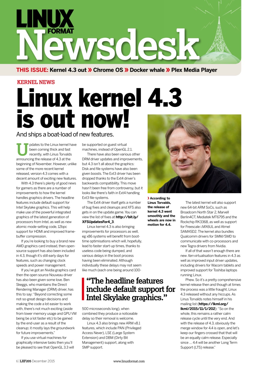 Linux Format Preview Pages