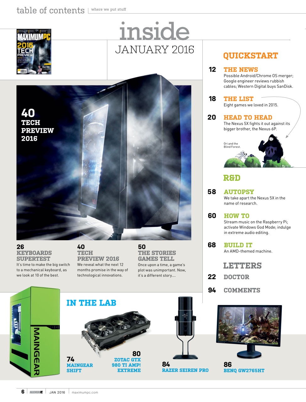 Maximum PC Preview Pages