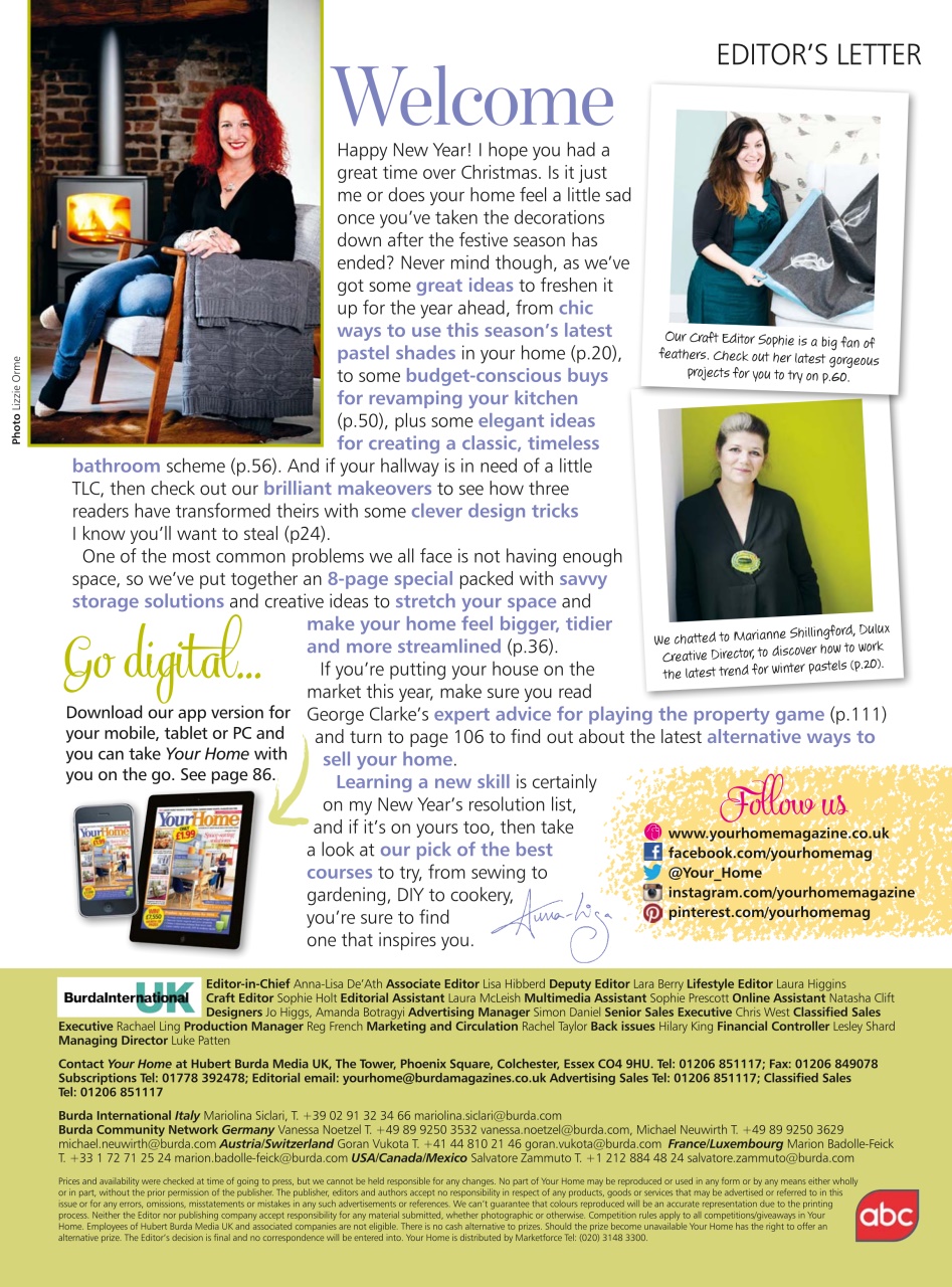 Your Home Magazine Preview Pages