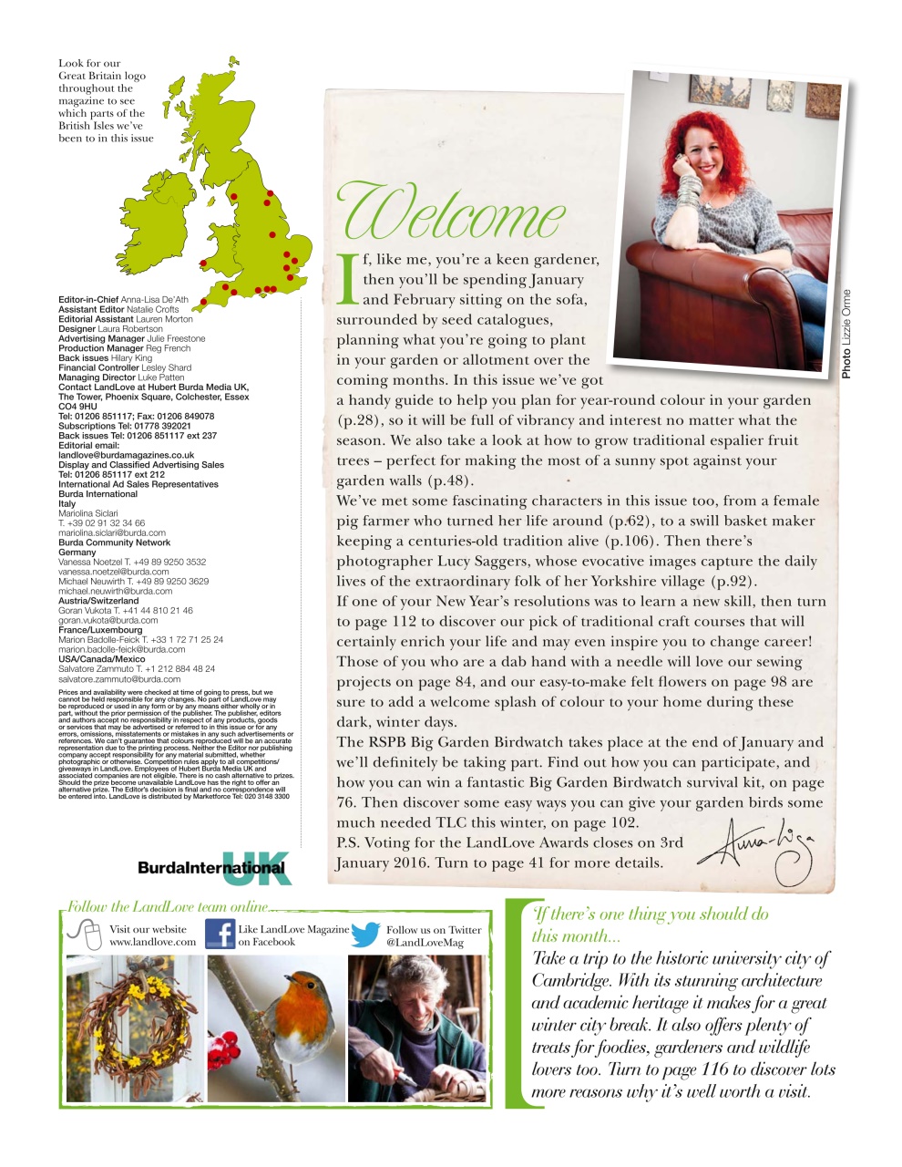 LandLove Magazine Preview Pages