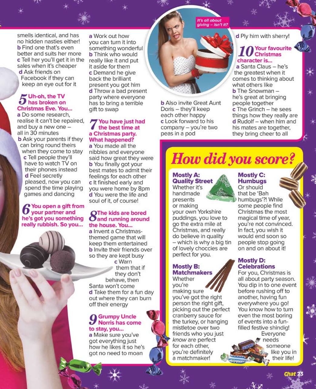 Chat Specials Preview Pages