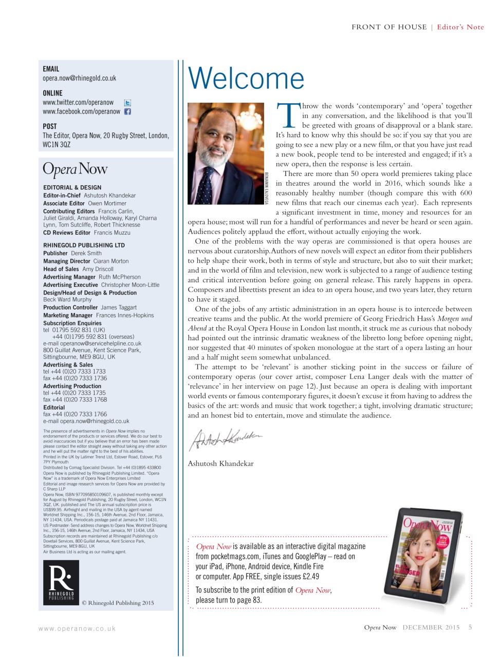 Opera Now Preview Pages