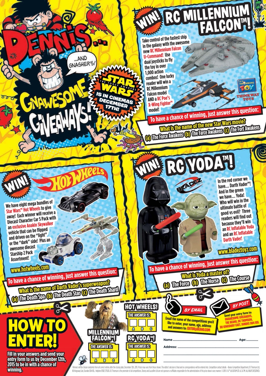 Beano Preview Pages