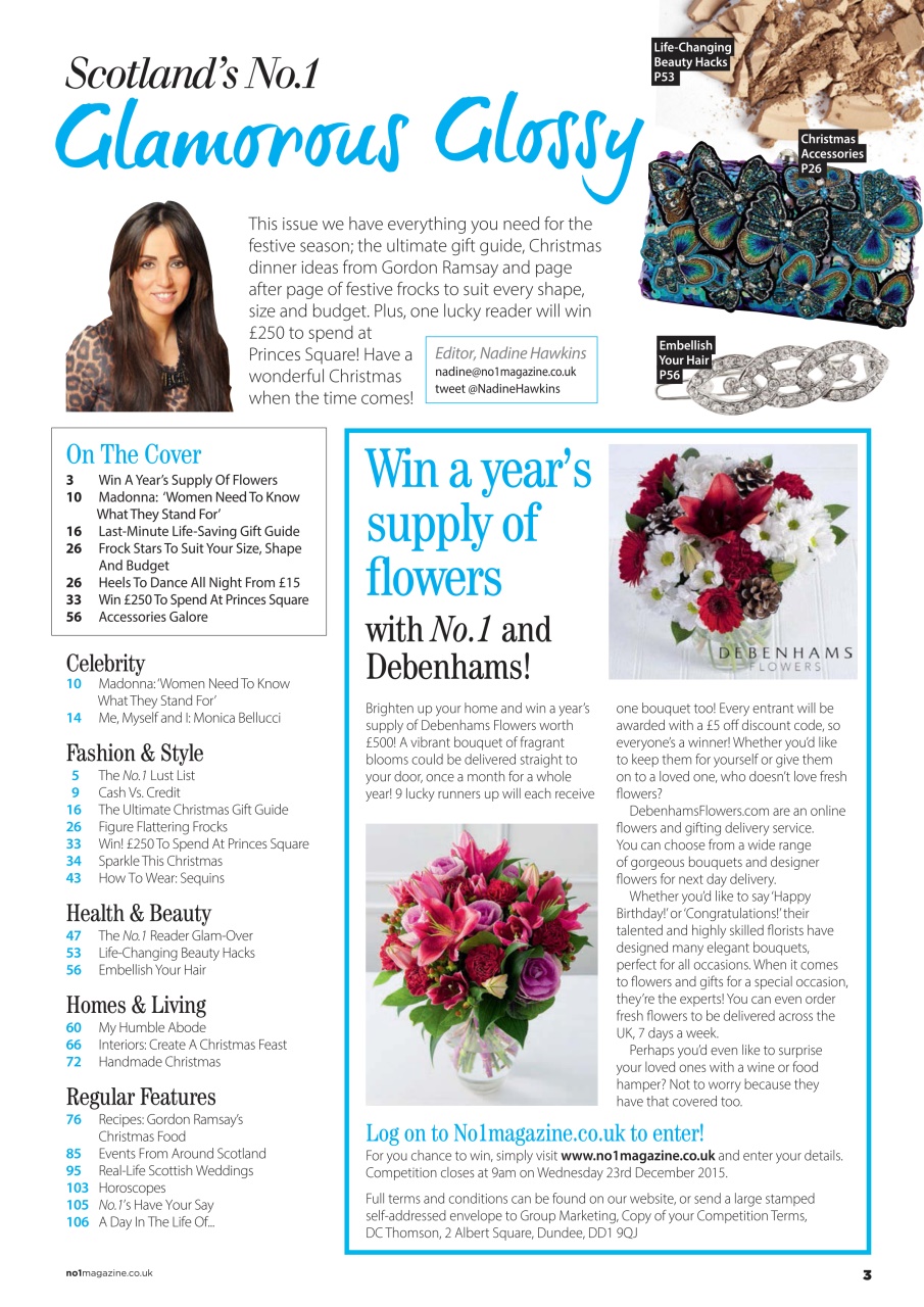 Number 1 Magazine Preview Pages