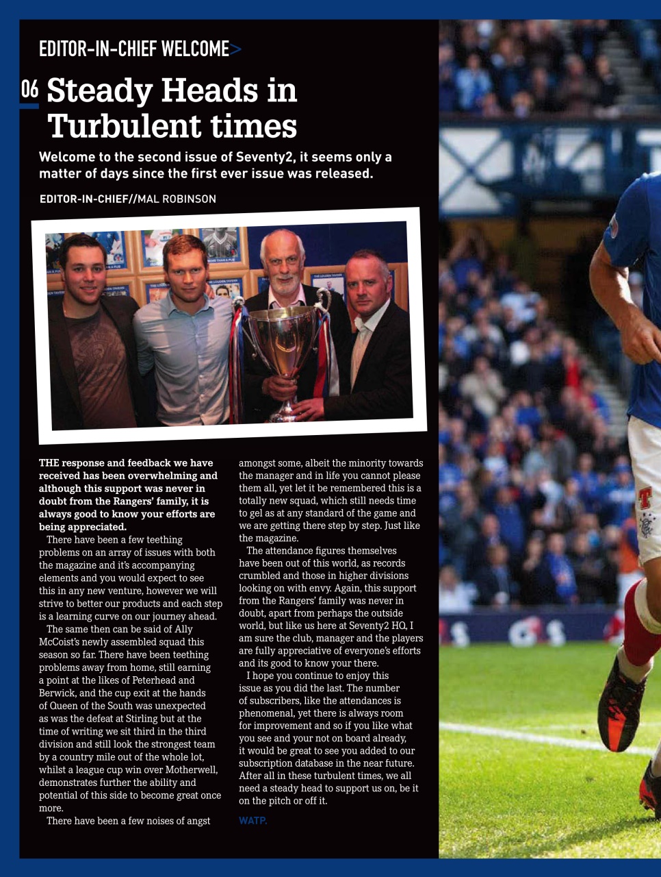 Seventy 2 Magazine Preview Pages