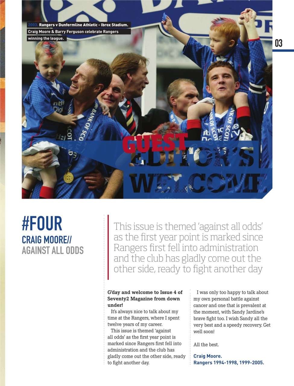 Seventy 2 Magazine Preview Pages