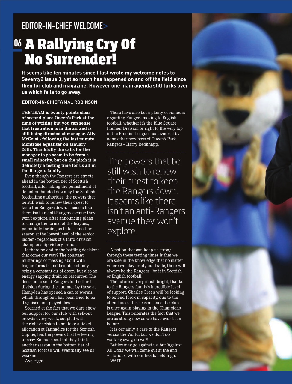 Seventy 2 Magazine Preview Pages