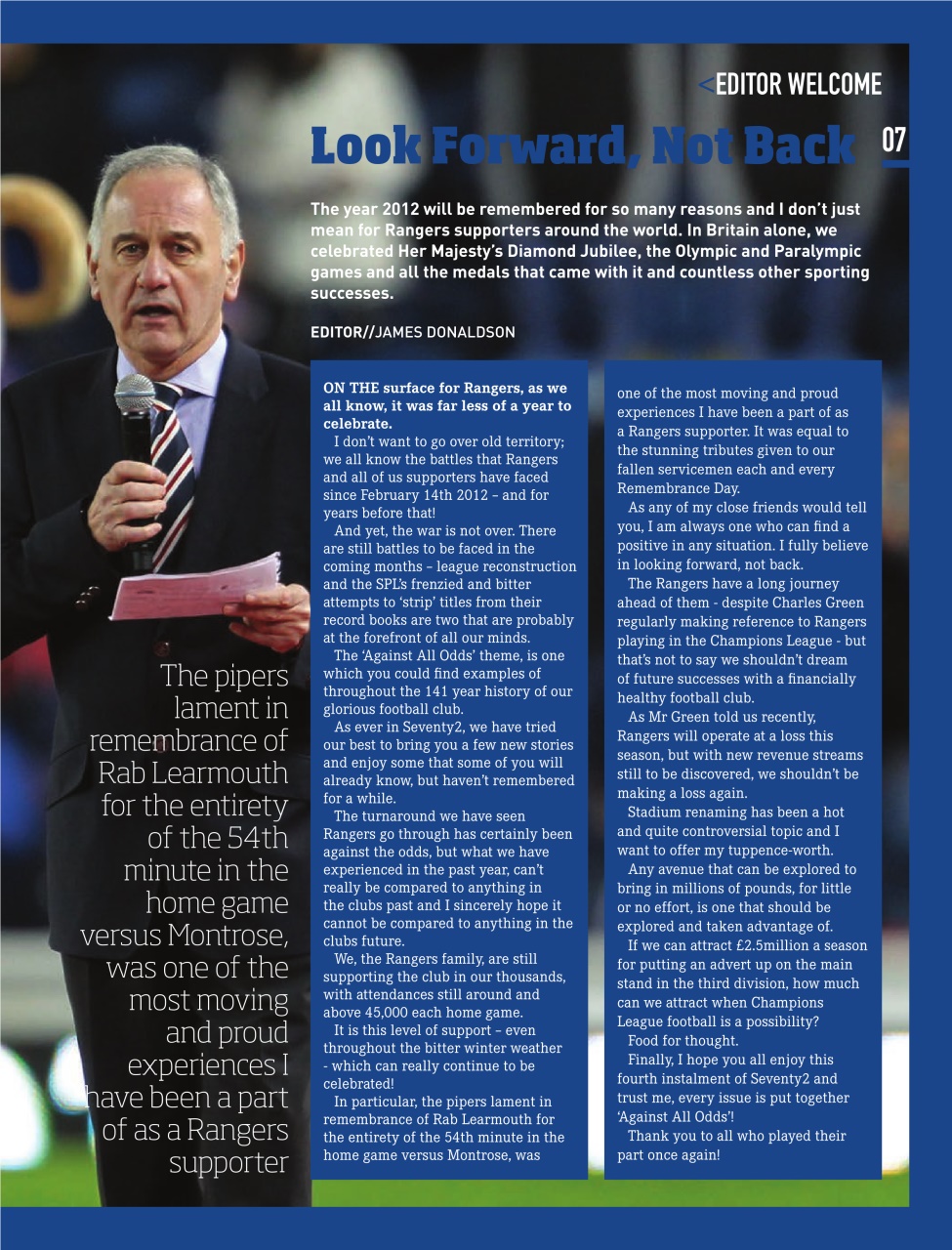 Seventy 2 Magazine Preview Pages