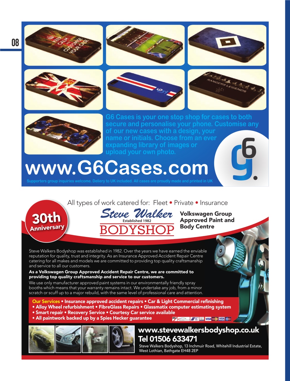 Seventy 2 Magazine Preview Pages