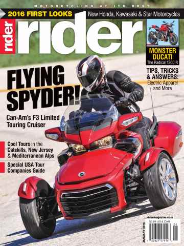 Rider Magazine issue January 2016