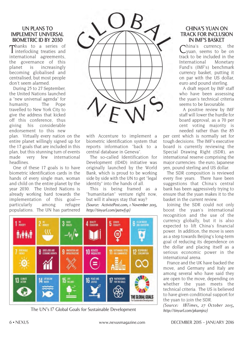 Nexus Magazine Preview Pages