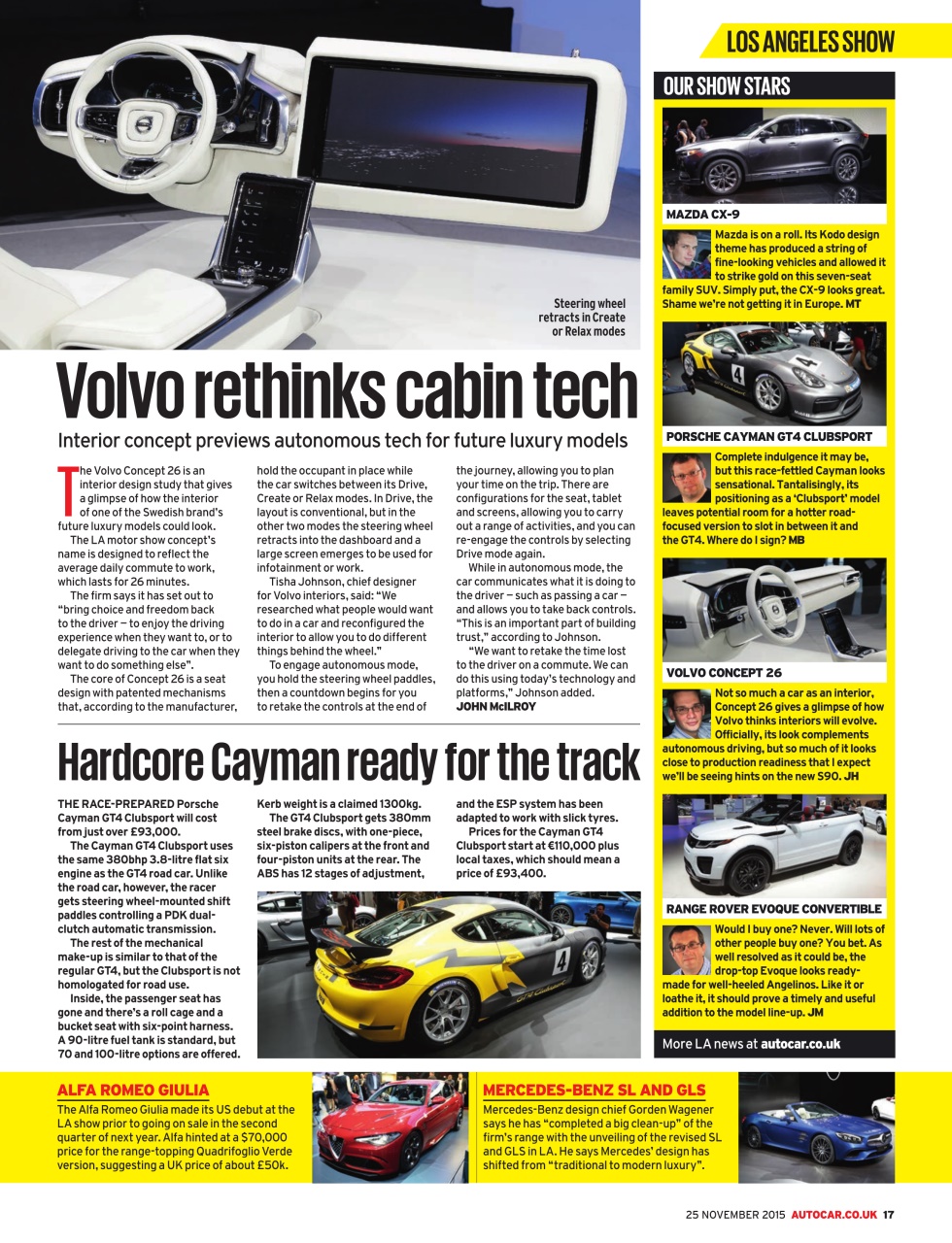 Autocar Preview Pages