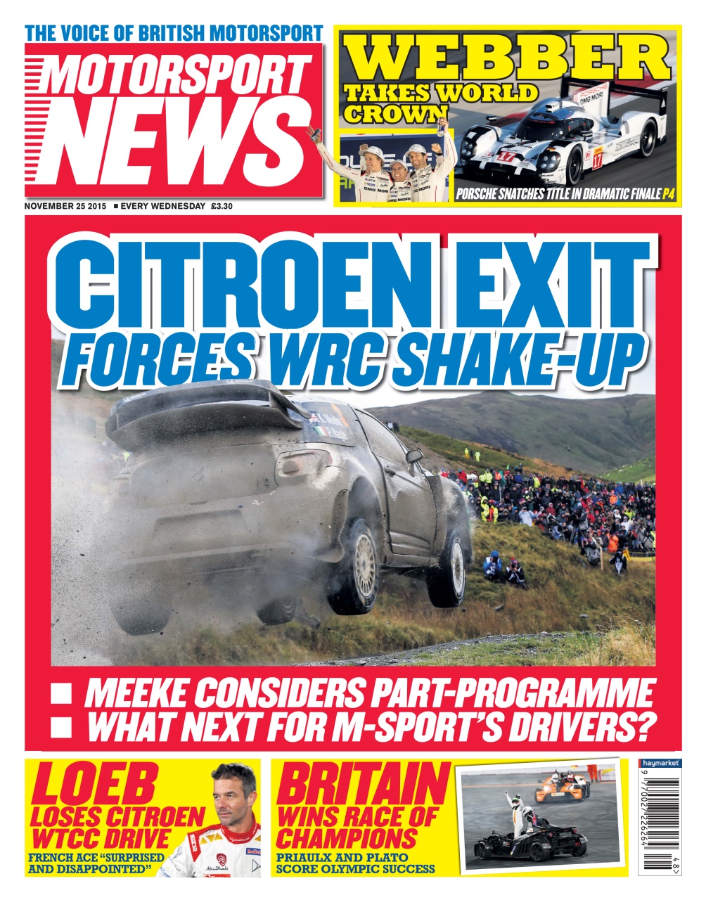 Motorsport News Preview Pages
