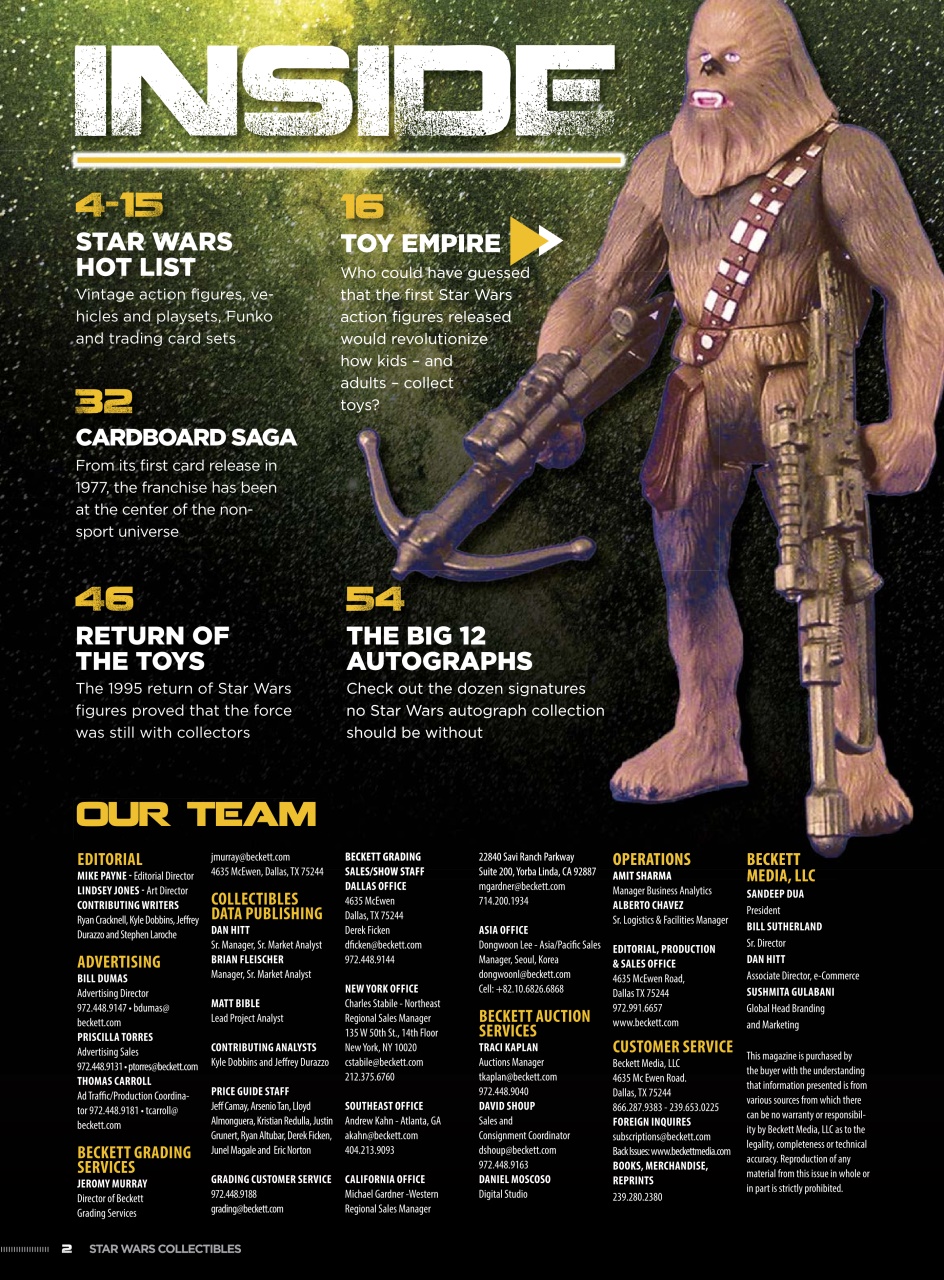Beckett Hockey Magazine Preview Pages