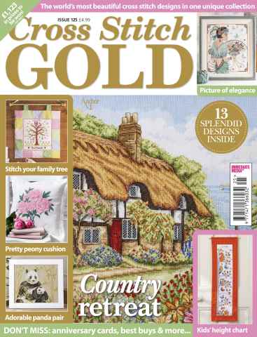Cross Stitch Gold issue December 2015