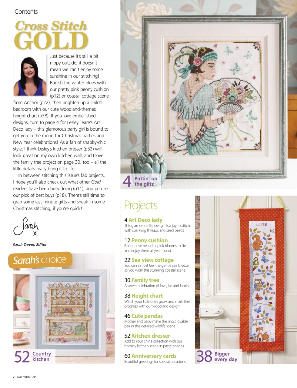 Cross Stitch Gold Preview Pages