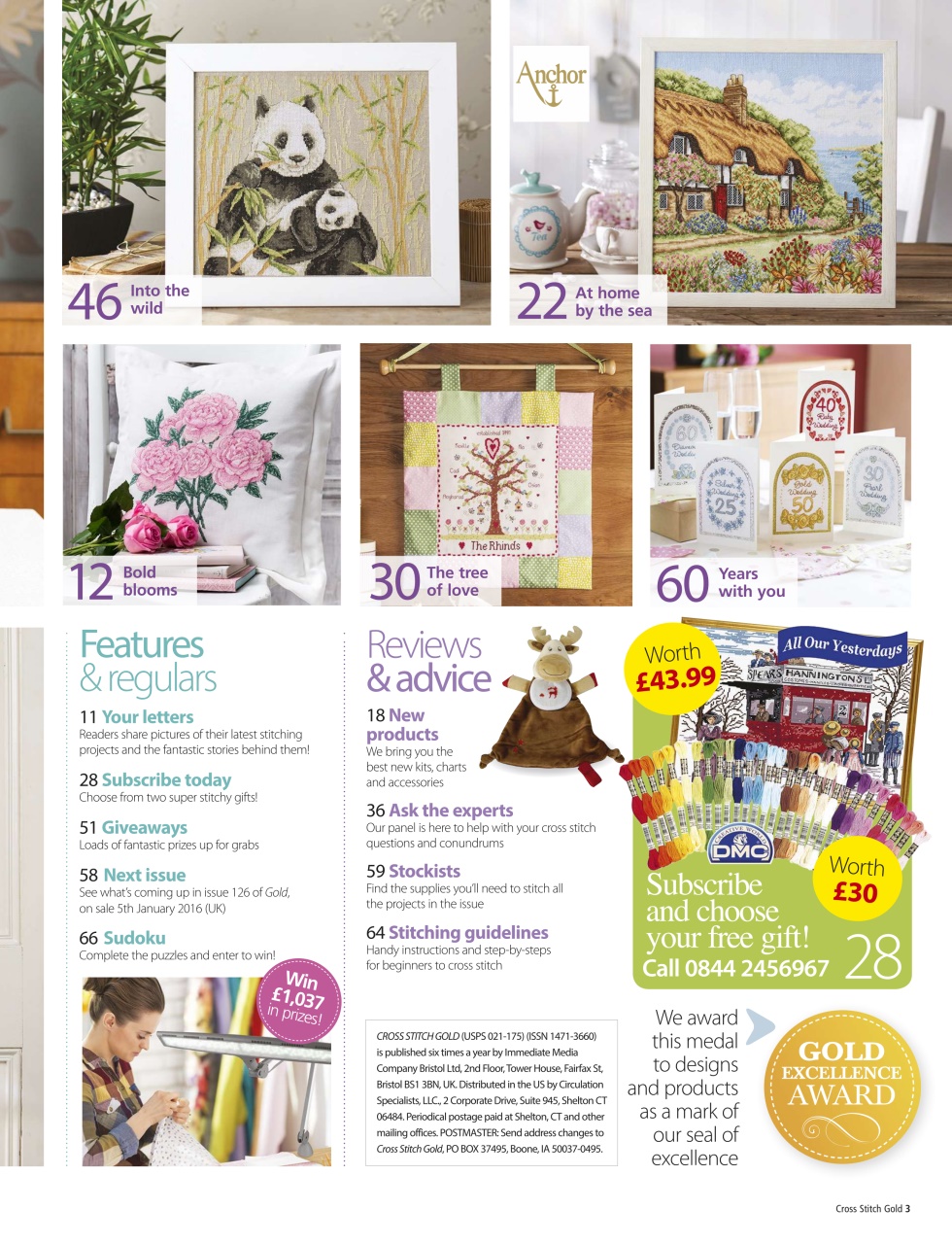 Cross Stitch Gold Preview Pages
