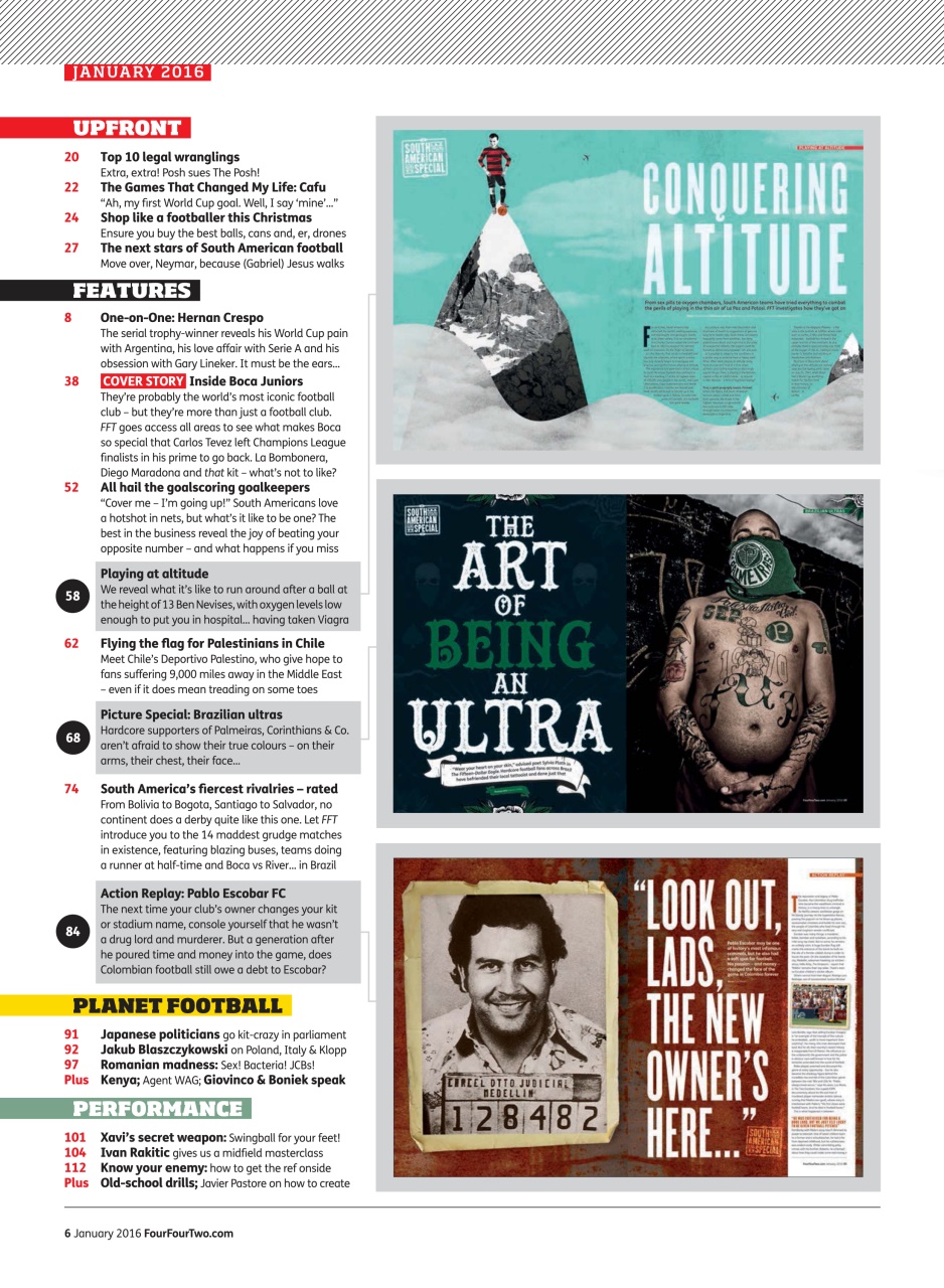 FourFourTwo Preview Pages