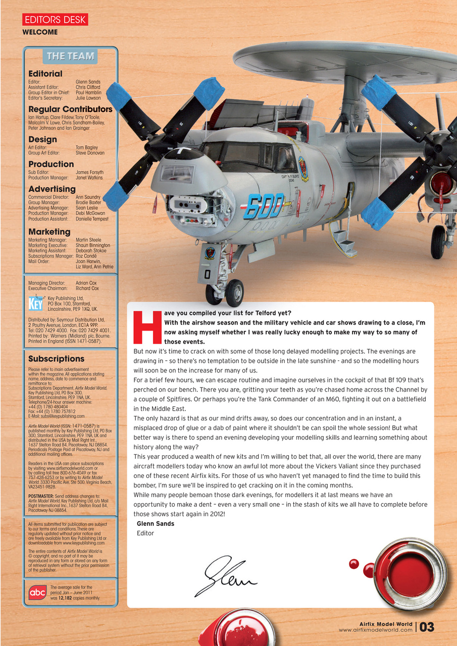 Airfix Model World Preview Pages