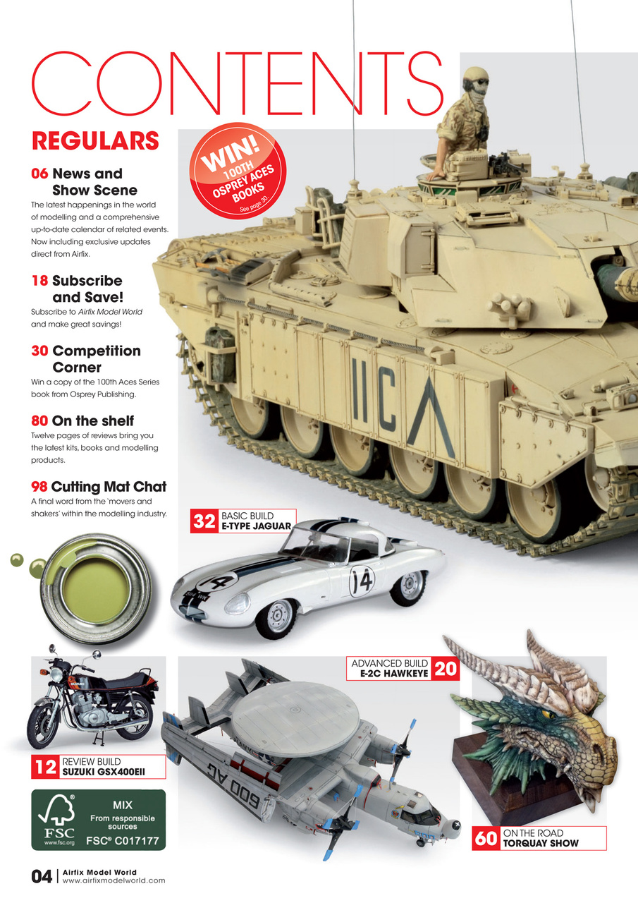 Airfix Model World Preview Pages