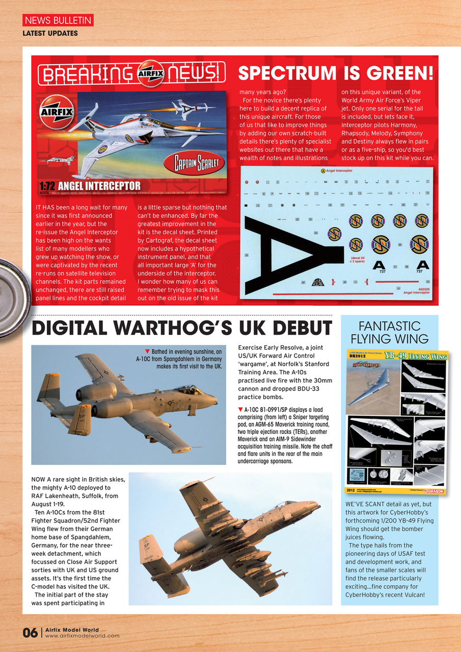 Airfix Model World Preview Pages