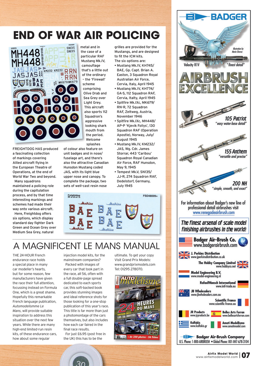 Airfix Model World Preview Pages