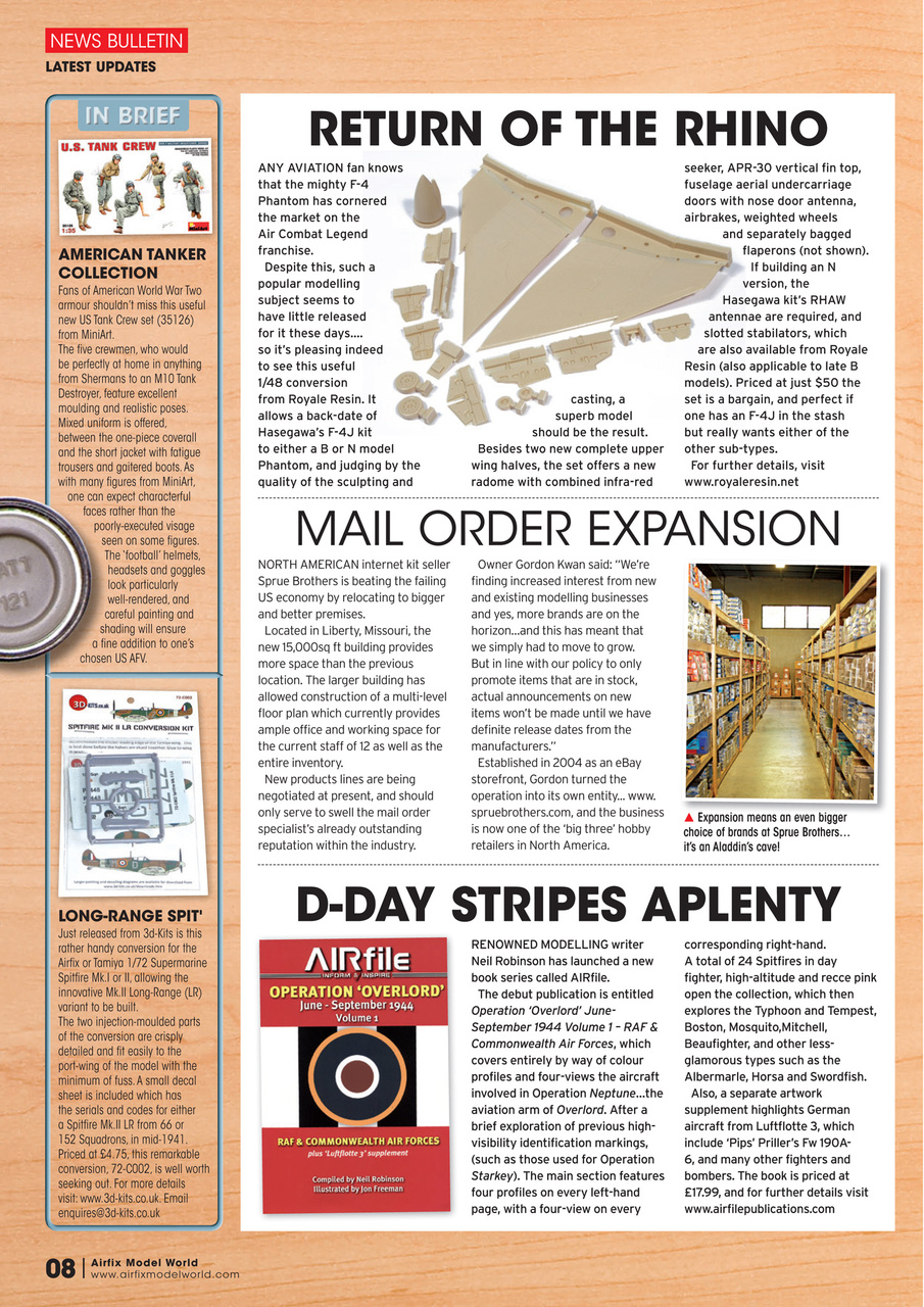 Airfix Model World Preview Pages