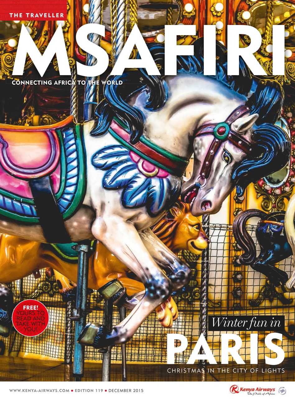 MSAFIRI – Kenya Airways Inflight Preview Pages