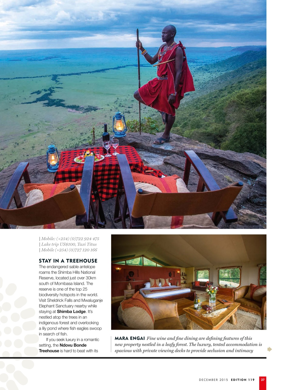 MSAFIRI – Kenya Airways Inflight Preview Pages