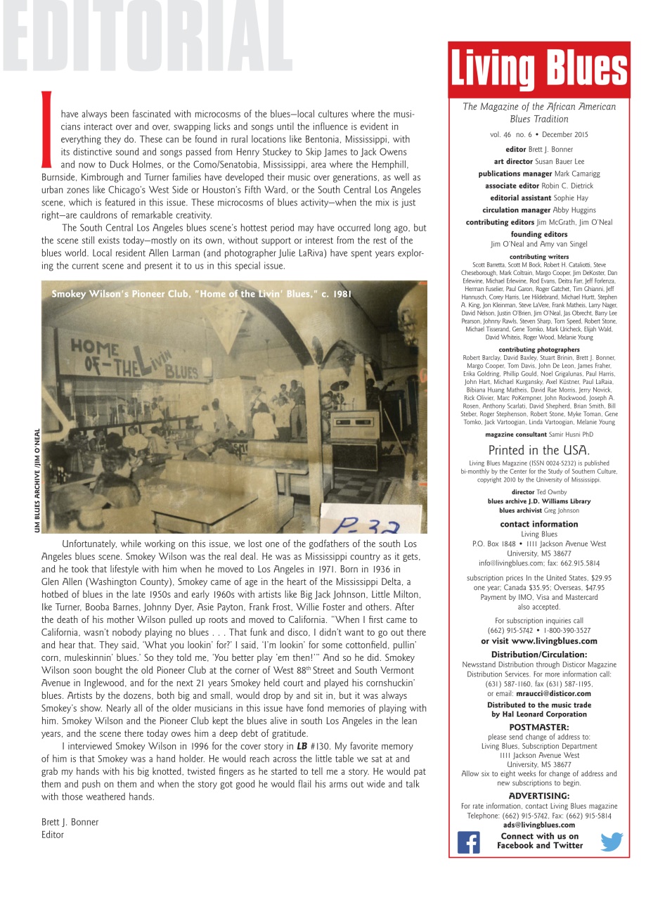 Living Blues Preview Pages