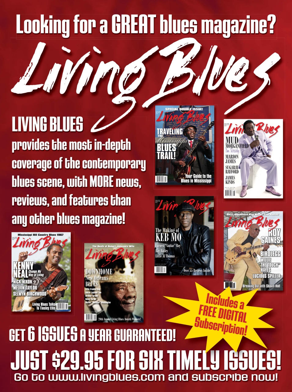 Living Blues Preview Pages