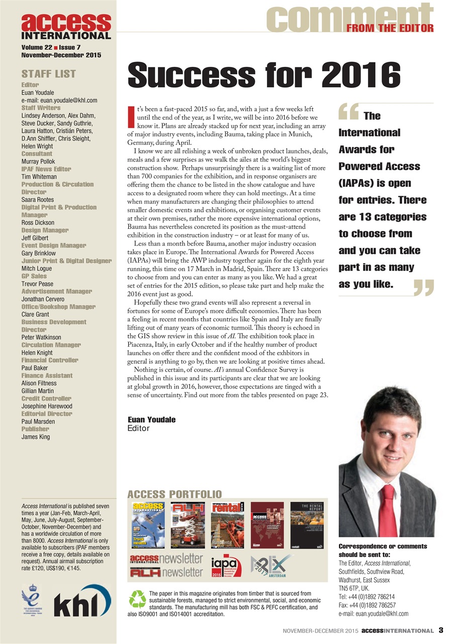 Access International Preview Pages