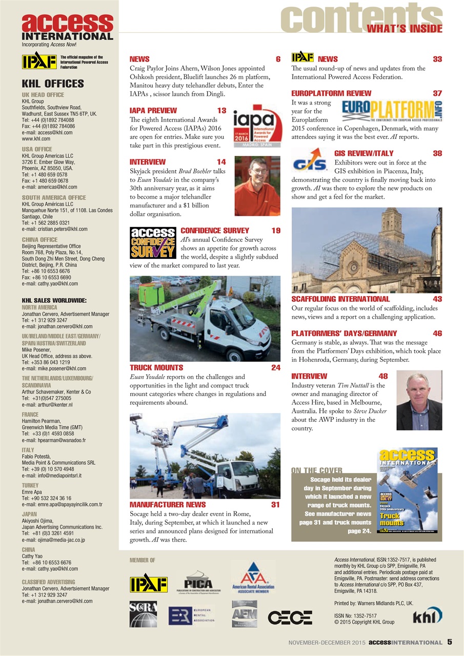 Access International Preview Pages