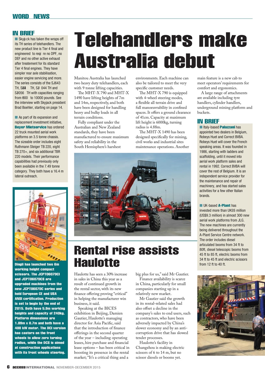 Access International Preview Pages