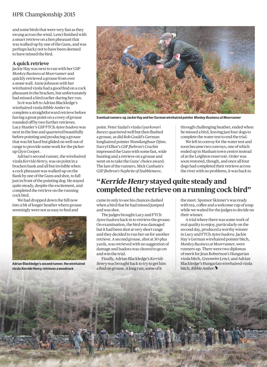 Shooting Times & Country Preview Pages