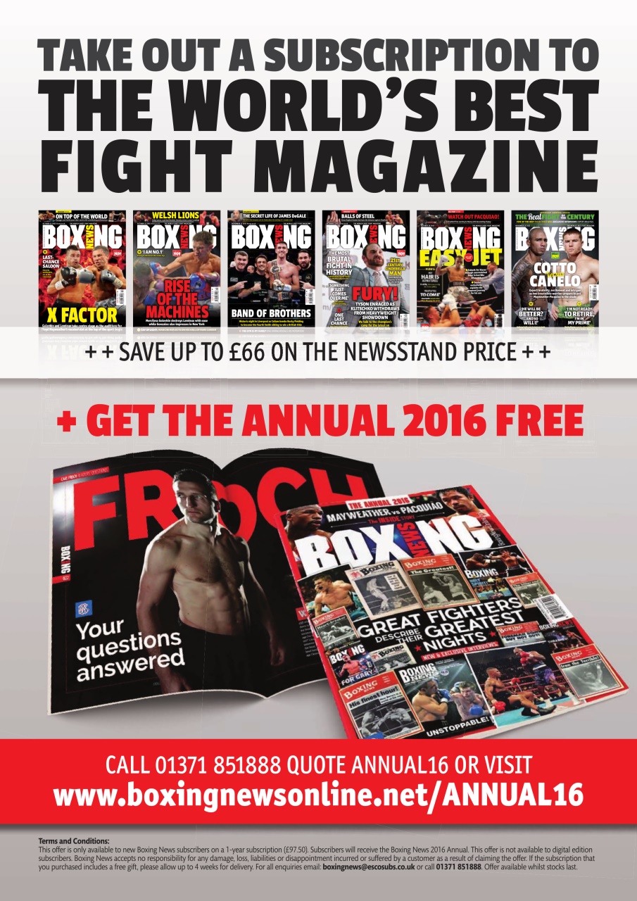 Boxing News Preview Pages