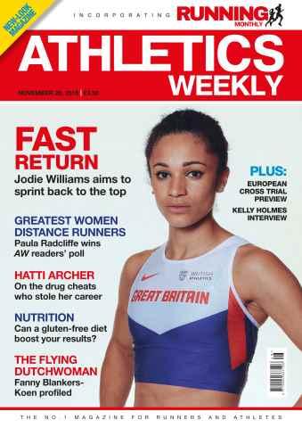 AW – Athletics Weekly Magazine issue 26 November 2015