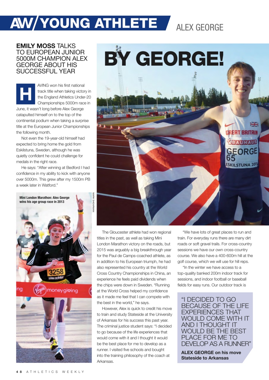 AW – Athletics Weekly Magazine Preview Pages