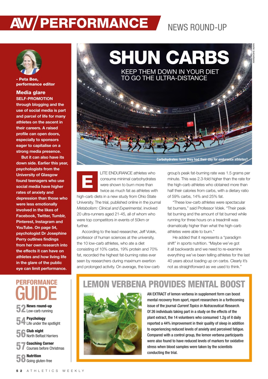 AW – Athletics Weekly Magazine Preview Pages