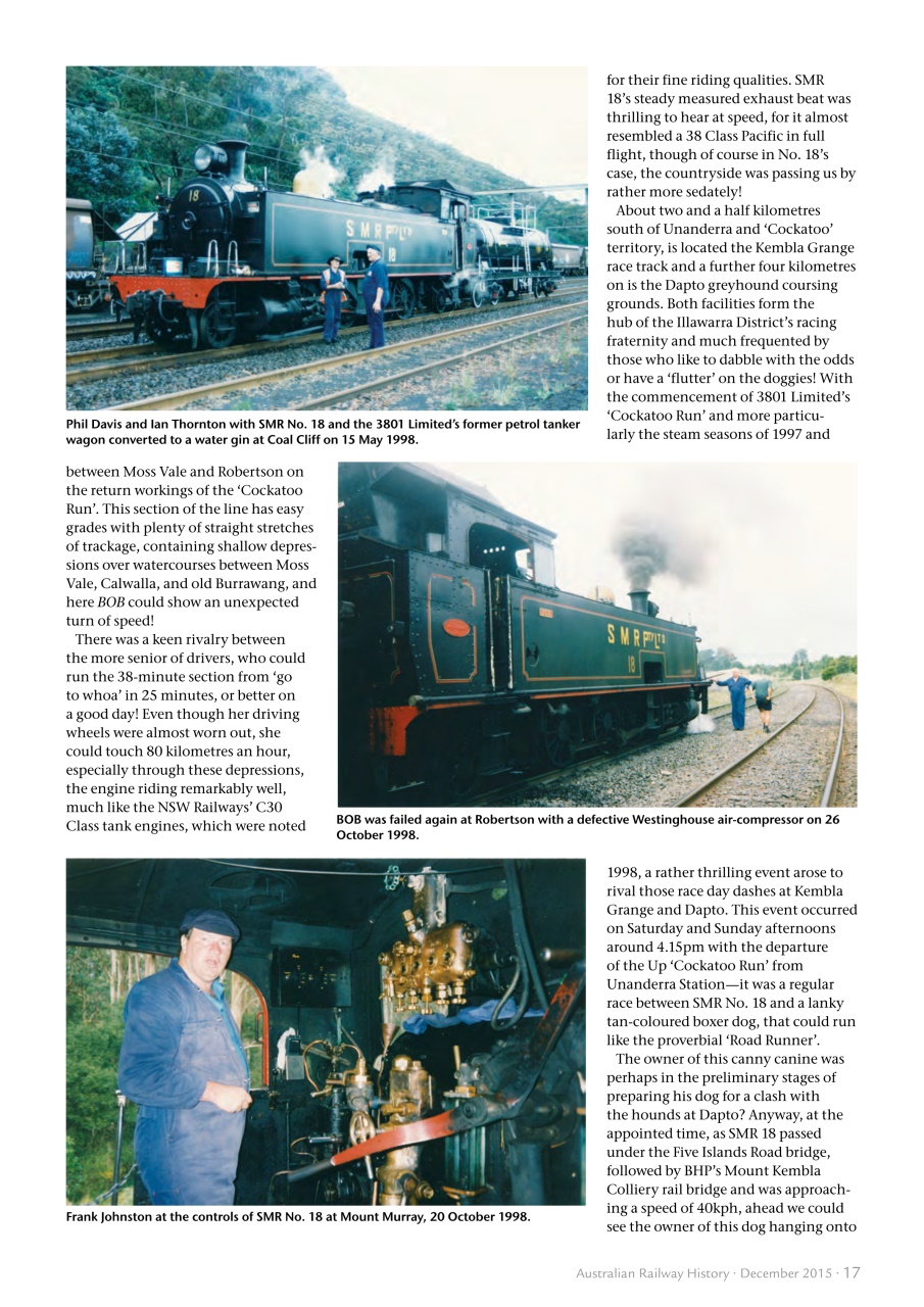 Australian Railway History Preview Pages