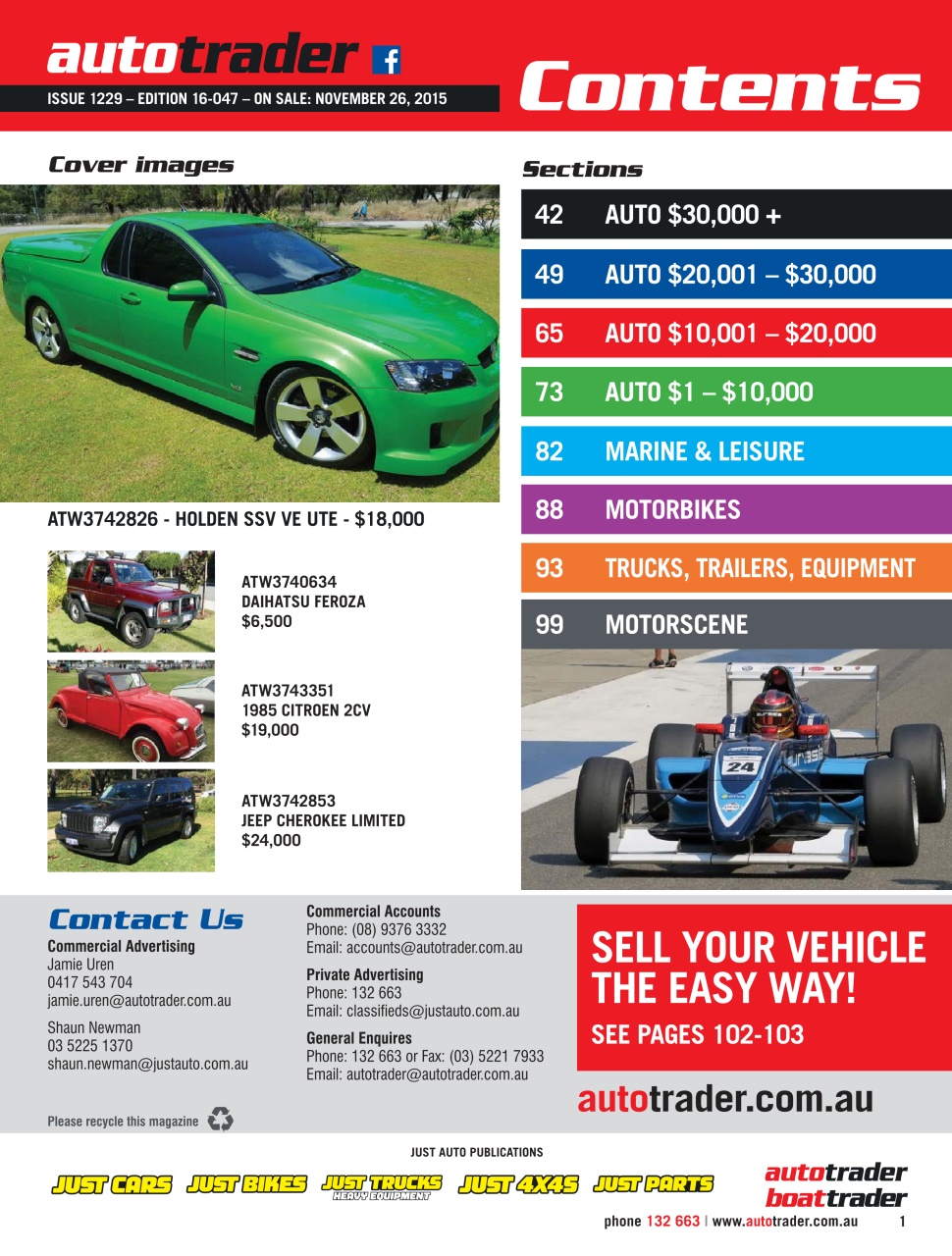AutoTrader Preview Pages