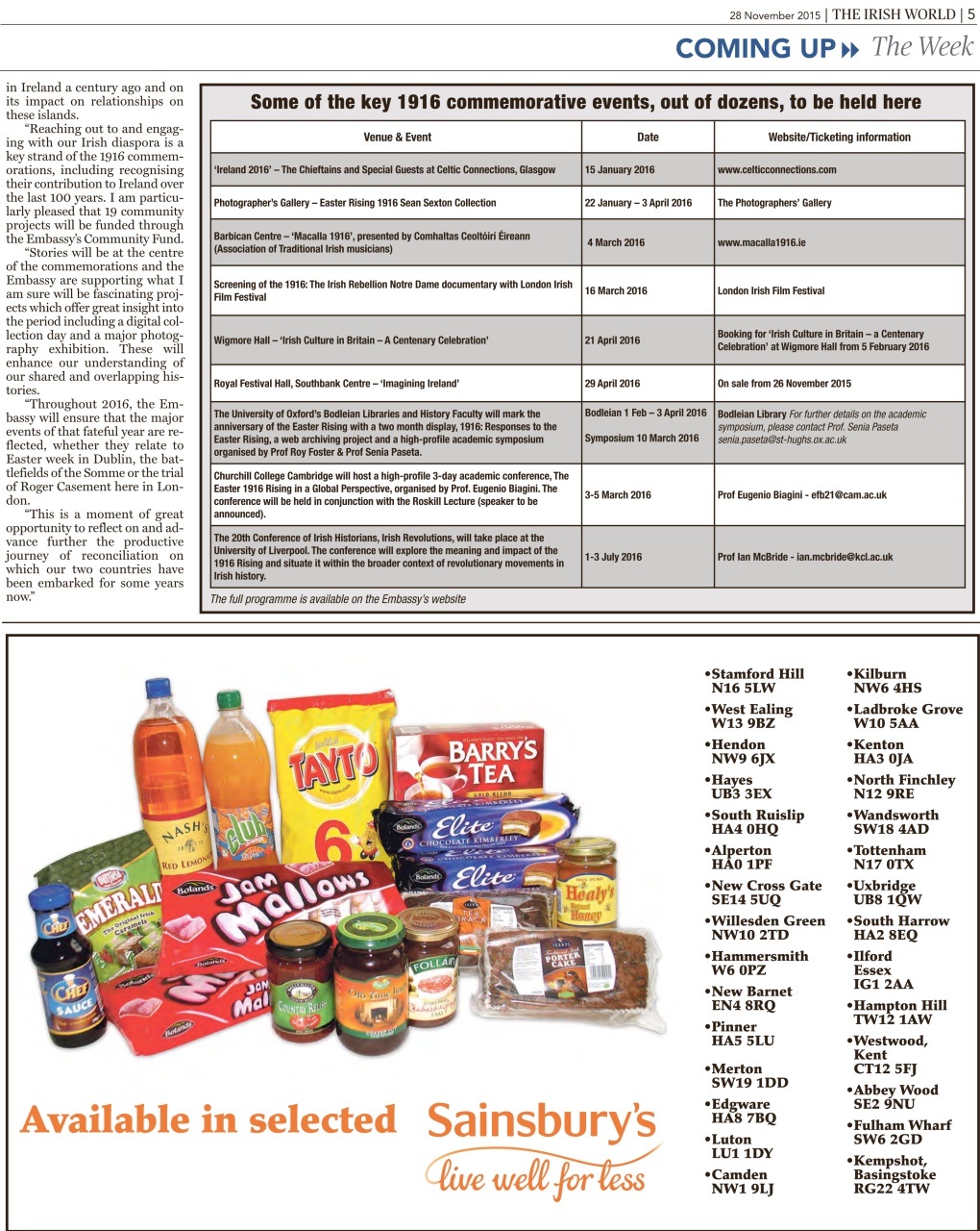 Irish World Preview Pages