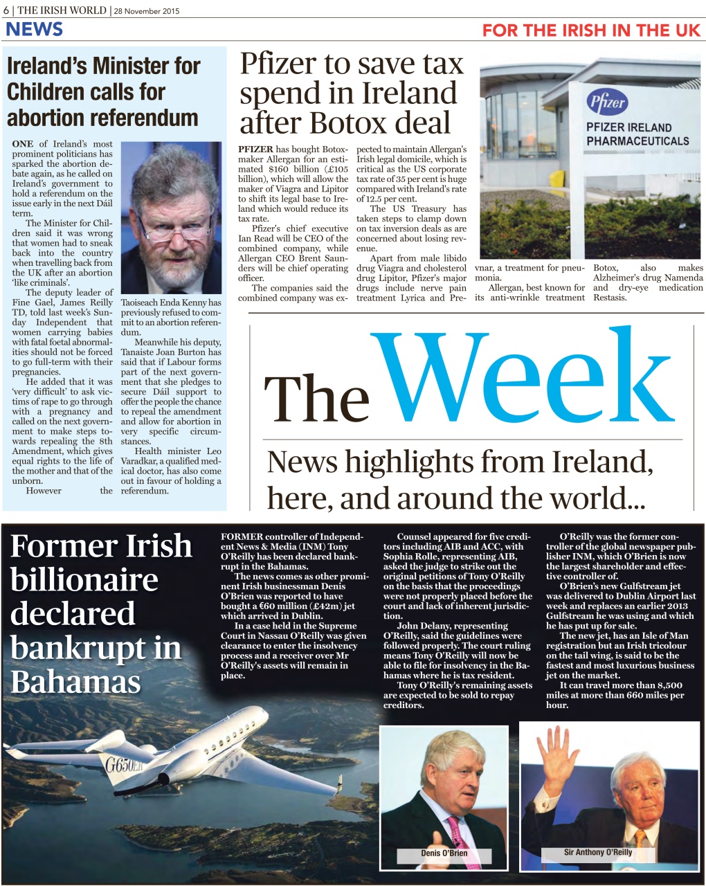 Irish World Preview Pages