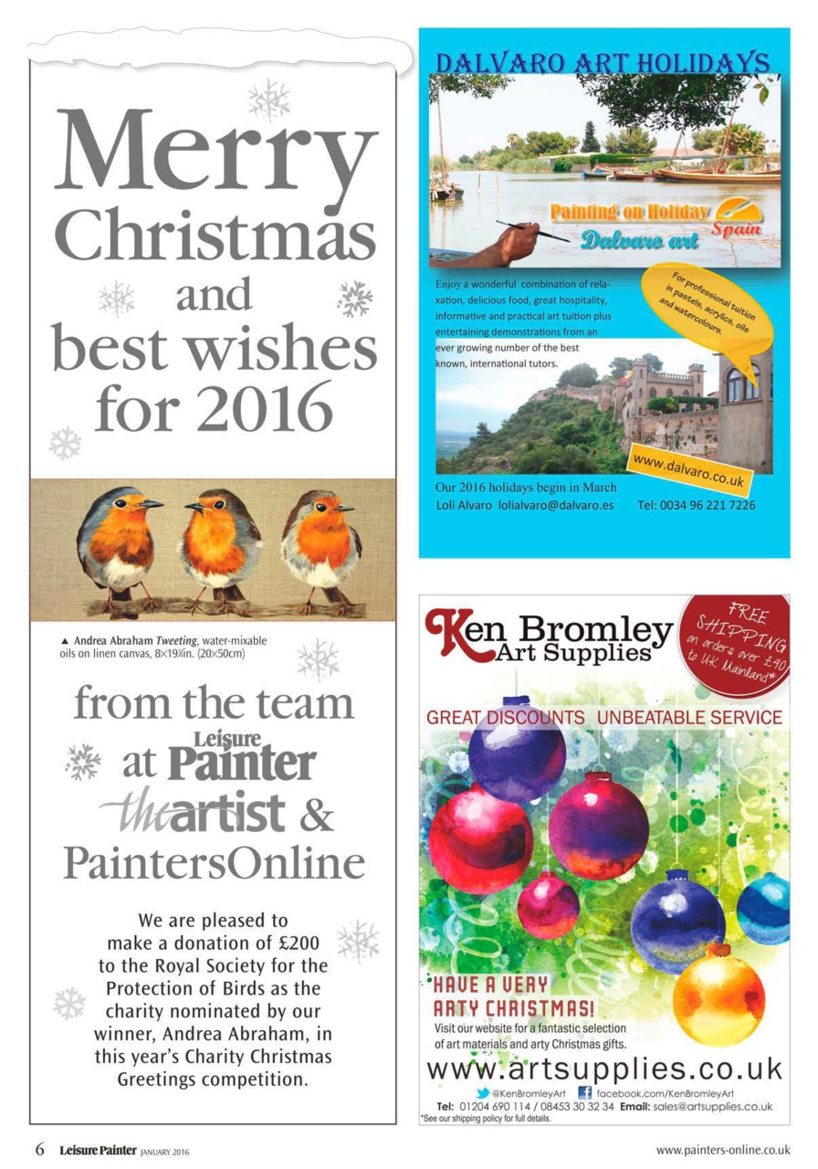 Leisure Painter & The Artist Preview Pages