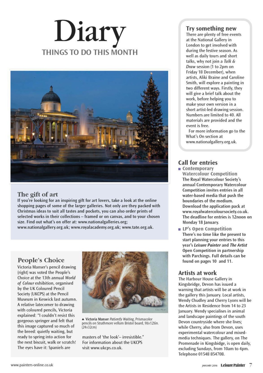 Leisure Painter & The Artist Preview Pages