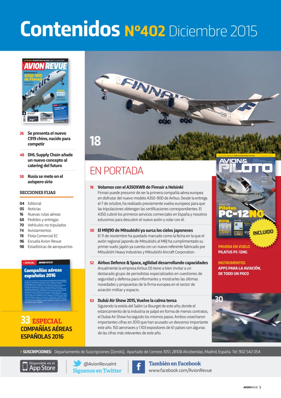 Avion Revue Internacional Preview Pages