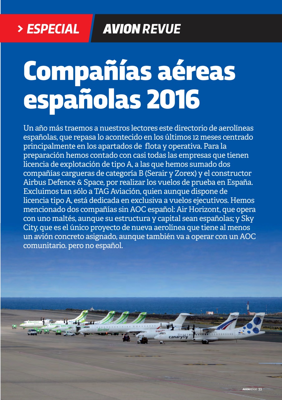 Avion Revue Internacional Preview Pages