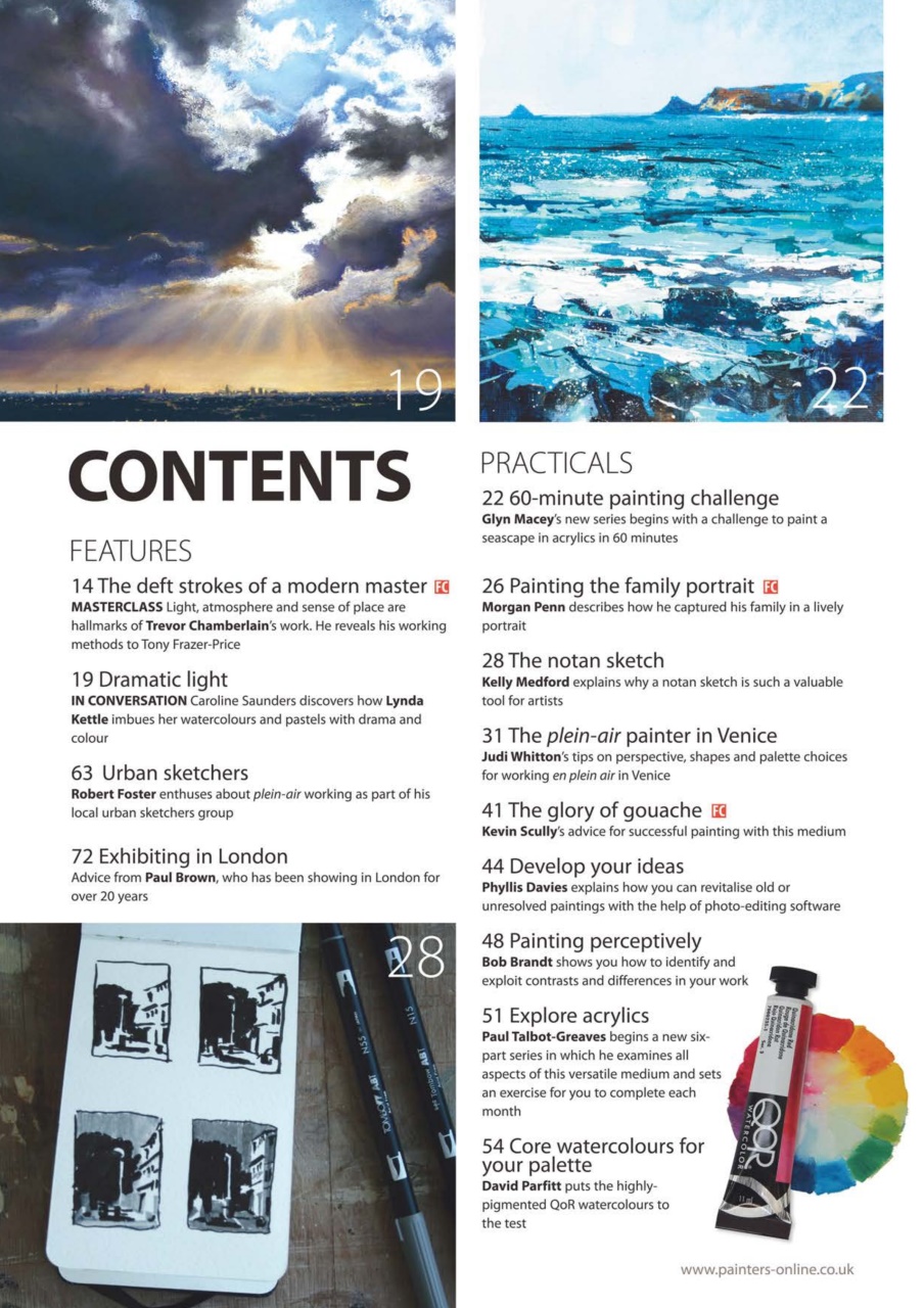 The Artist Preview Pages