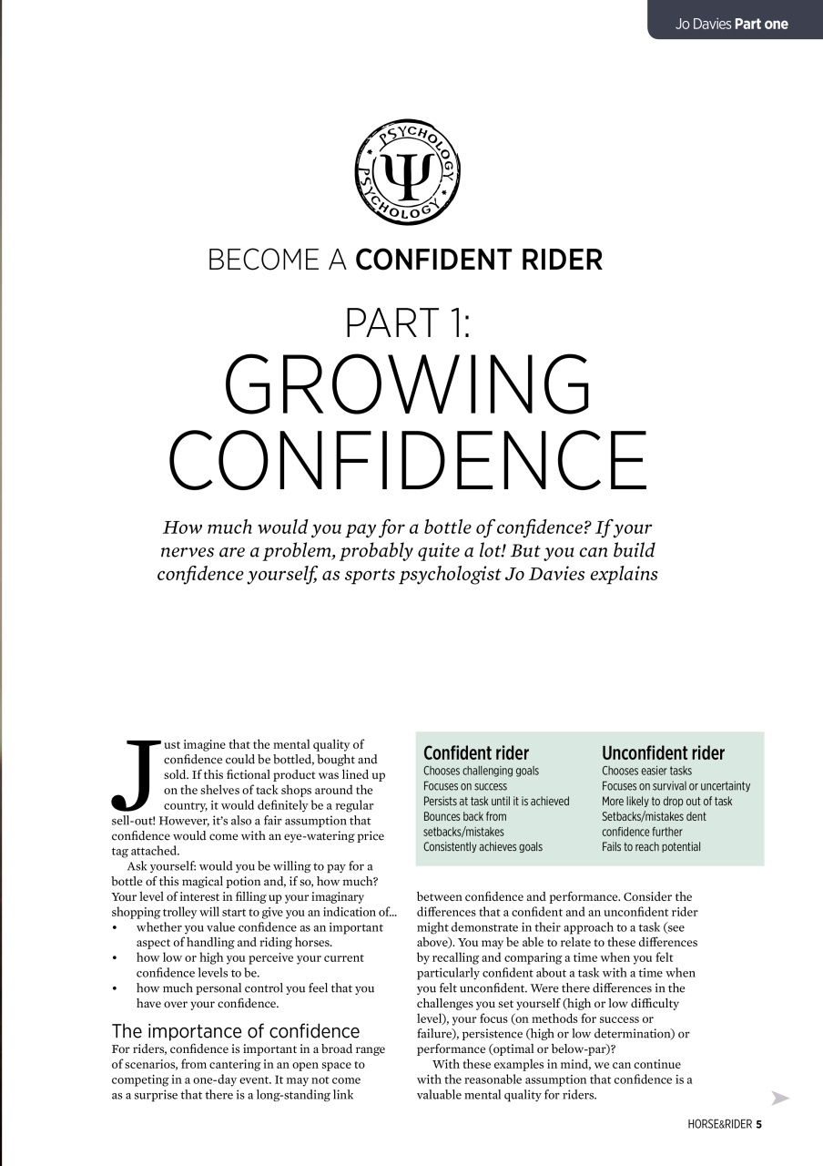 Horse&Rider Magazine - UK equestrian magazine for Horse and Rider Preview Pages